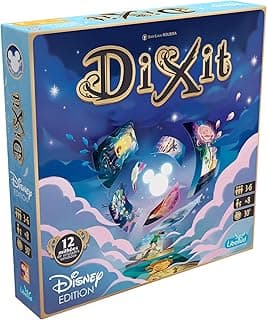 Asmodee, Dixit: Disney Edition, Jogo de Tabuleiro, Para Família e Amigos, 3 a 6 jogadores, Idade +8, Partidas de até 30 minutos com 28.73% de desconto por R$ 235,18 na amazon