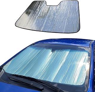 Protetor Solar Automotivo de Alumínio para Parabrisa Quebra Sol Portátil Laminado de Carro com Isolamento Térmico Proteção Solar UV Retratil Guarda-Sol Veicular Dobrável