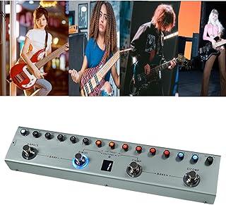 M-VAVE Cuvave cube baby efetor de baixo/bass,Tank-B pedal de multiefeito recarregável 36 predefinições 9 slots de pré-amplificador 8 slots de gabinete IR 3 efeitos de modulação/atraso/reverberação