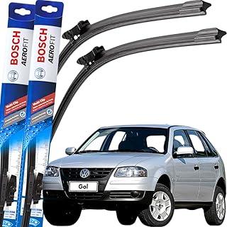 Par Palheta Limpador Parabrisa Dianteiro Silicone Bosch Paleta Gol G3 1999 á→2006