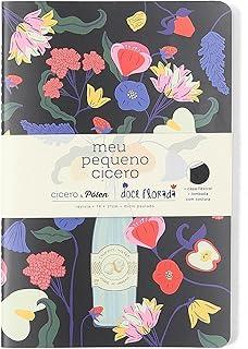 CADERNETA MEU PEQUENO CICEROS DOCE FLORADA PAUTADO 14X21 GARRAFA