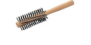 Hair Bonitinho Marilu Escova Redonda Madeira Mista Diagonal Preta Preta