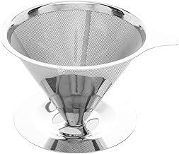 LYOR - Filtro para Café de Aço Inox Nº103 15,5cm x 13,5cm x 12,5cm