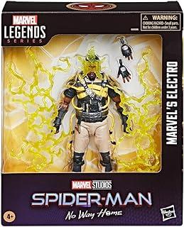 Marvel, Action Figure, Electro, Homem-Aranha: Sem Volta para Casa, Legends Series - Figura Retrô com 15 cm - A partir de 4 Anos