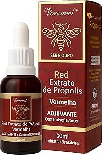 Extrato de Própolis Vermelho Série Ouro Veromed Saúde Fortalecida e Bem-Estar 30ml