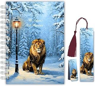 Planner Diário de Leitura – As Crônicas de Nárnia | Capa Dura com Marcador Tassel e Marcador Magnético Temático – Planner Literário Inspirado em Nárnia