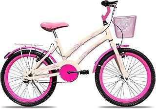 Colli Bike, Bicicleta Celina, Aro 20 Aero 36 Raias, Freios V-Brake Nylon Dianteiro e Traseiro, Suporte de Guidão Down Hill Aço, Cestinha, Paralama Dianteiro e Traseiro, Bagageiro, Descanso Lateral