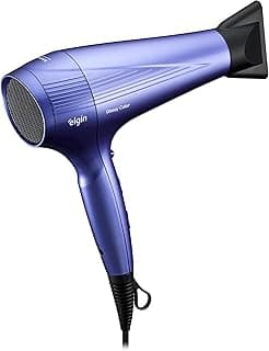 Secador de Cabelo Glossy Color Elgin 2.000W Tourmaline íon, Jato Frio e 7 opções de Combinações Roxo - 110v com 15.01% de desconto por R$ 107,13 na amazon