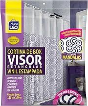 Cortina para Box MANDALAS Visor Cristal (1,35x2,00m) | Plast Leo (Ref.: 623-M)