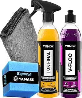 Cera Liquida Tok Final Manutenção Brilho V-Floc Shampoo Vonixx