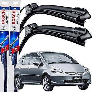 Palheta Limpador Parabrisa Bosch Aerofit Par de Palheta Limpadora Dianteiro Original H Fit 2003 á→2008