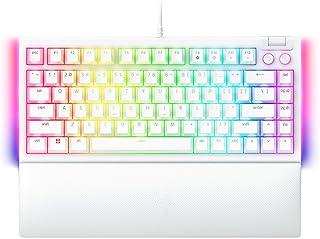 Teclado Razer BlackWidow V4 75% Branco - RZ0305001700