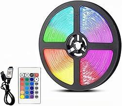 Fita LED RGB 5050 3Metros IP65 - Controle Remoto e Fonte Completa (COLORIDA)