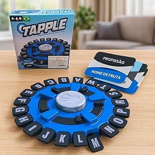 Jogo Stop Roda de Letras – Jogo de Palavras Educativo com Cronômetro e 144 Categorias | Jogo de Tabuleiro para Família e Amigos | Raciocínio Rápido 2 a 8 Jogadores 8+ (Azul)