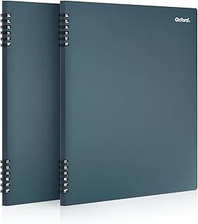 Caderno Oxford Stone, 21,5 x 27,9 cm, azul, 60 folhas, pacote com 2 (161646)