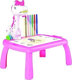Zoop Toys Mesinha Projetora Unicórnio Rosa