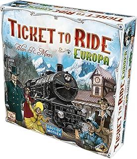 Galápagos, Ticket to Ride: Europa, Jogo de Tabuleiro para Família, 2 a 5 jogadores, 30 minutos por partida.