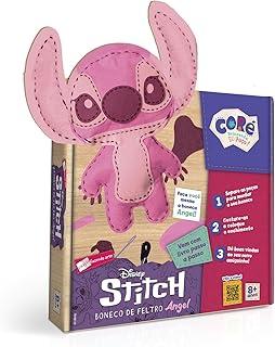 Toyster - Angel - Boneco de Feltro - Coleção Fazendo Arte - Disney - Coré