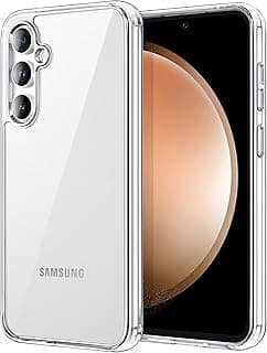 JETech Capa para Samsung Galaxy S23 FE 6,4 Polegadas, Case Protetora de Telefone à Prova de Choque Não-Amarelecimento, Capinha Parte Traseira PC Rígido Anti-Riscos (Claro)