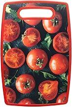 LYOR - Tábua para Corte de Plástico com Estampa Tomate 37cm x 23cm x 1cm
