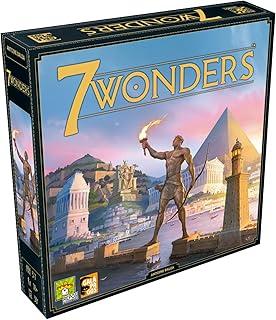 Asmodee, 7 Wonders 2ª Edição, Jogo de Tabuleiro de para Amigos, Idade 10+, 3 a 7 jogadores, Partidas de até 30 minutos