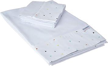 Biramar Baby Lençol Para Carrinho 3 Peças Malha Cordão New York Mini Triangulo Colorido Colorido