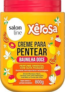 Creme para Pentear Xêrosa Baunilha Doce Salon Line 800g