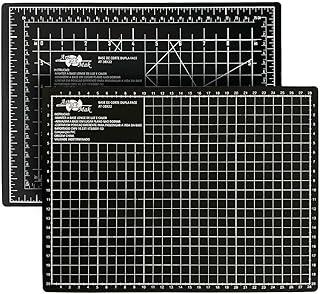 Base de Corte A4 30x22 cm Mesa de Apoio Placa para Corte Costura Patchwork Artesanato (Preta)