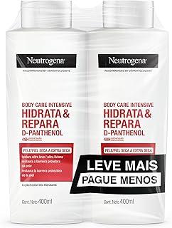 Neutrogena Hidratante Corporal Body Care Intensive Hidrata&Repara, Kit com 2 Unidades de 400ml
