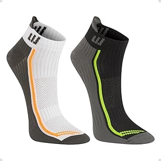 Kit 2 Pares Meia Performance Poliamida Flow Cano Curto Unissex Ciclismo Esportiva Dry Fit Academia Bike Corrida Respirável