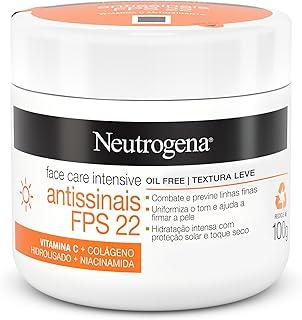 Neutrogena Hidratante Facial Antissinais Face Care Intensive FPS 22, 100g