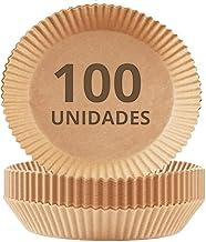 Papel para Air Fryer, Forma para Air Fryer, 100 Unidades, Papel Descartável, Antiaderente, AVIBES