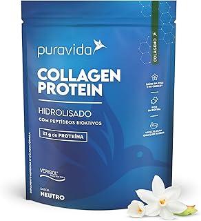 Puravida Suplemento Alimentar Collagen Protein Neutro 450g