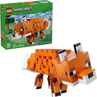 LEGO Minecraft A Raposa; Brinquedo de Decoração para Jogos 21588