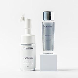 Kit Limpeza Facial Hidratante Pele Madura 40+ – Mousse Revitalizante + Tônico 8 em 1 – Sistema Anti-Idade