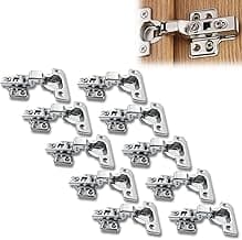 20x Dobradiça Alta 35mm Curva Amortecedor Pistão Porta de Armário Cozinha Guarda Roupa Móveis de Madeira Caneco de 32mm Dobradisa Dobradica 35mm