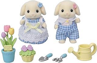 Conjunto de Jardinagem - Irmã & Irmão Coelhos Floral