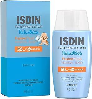 ISDIN Protetor Solar Infantil Fusion Fluid Mineral Baby FPS 50-50ml