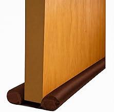 Protetor Veda Porta Duplo Impermeável Marron – Bloqueia Insetos, Poeira e Ar – Isolamento Térmico e Acústico – Ajustável 90cm – Fácil de Instalar e Limpar (Marron, 90 cm)