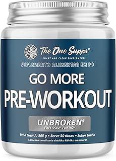 Pré Workout GO MORE UNBROKEN® 360G (LIMÃO) - The One Supps