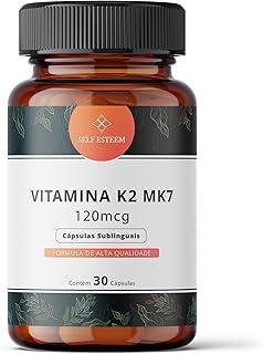 Vitamina K2 MK7 120mcg Sublingual 30 Cápsulas