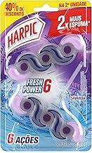 Bloco Sanitário Harpic Fresh Power 6 Lavanda - 2 unidades