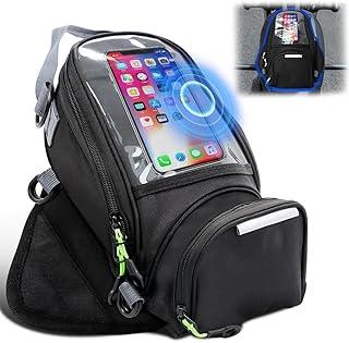 Bolsa Universal para Tanque de Combustível, Bolsa para Tanque de Motor de Motocicleta com Ímã, Preto