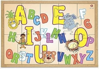 Carlu Brinquedos - Quebra-Cabeça, 4+ Anos, 10 Peças, Color Multicolorido, 1643