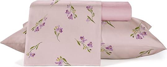 Jogo Roupa de Cama Solteiro 3 peças, 100% algodão 120 fios Teka Crystal