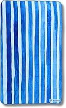 Toalha de Microfibra, Tamanho Gigante, 150x90cm, Ultra-absorvente, Seca Rápido, Sem Odor, Leve, Compacta, para praia, natação, viagens, trilhas (Maré Azul)