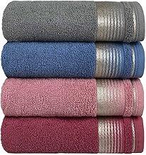 Kit Com 4 Toalhas de Rosto Gigante Alta Absorção Sublime 45x70cm - Central Toalhas (KIT 1)