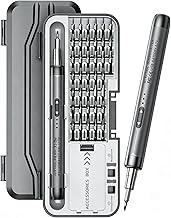 Kit de Ferramentas de Precisão 46 em 1 | Chave de Fenda Manual e Elétrica Profissional, Bits em Aço Cromo-Vanádio com Estojo Magnético para Conserto de Celular, Notebook, Eletrônicos