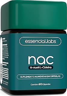 NAC 600mg - N-Acetil L-Cisteína - 60 Cápsulas