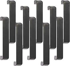 Puxador Para Movel Gaveta Arquivo De Aço Em Escritório 9,6cm (10, Preto)